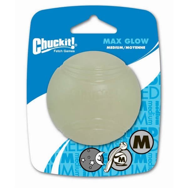 Luminous Ball - Chuckit - Max - Naturgummi - 4,8 cm - Liten