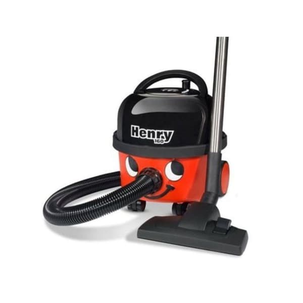 Säckarvakuum - Numatic - Henry Compact HVR 160-11 - 620 Watt - Säck - Klassisk röd