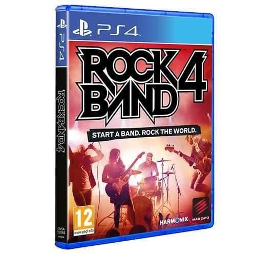 RockBand 4 + Gitarrspel för PS4 - Bundle - DIN SCEN, DINA REGLER - Harmonix