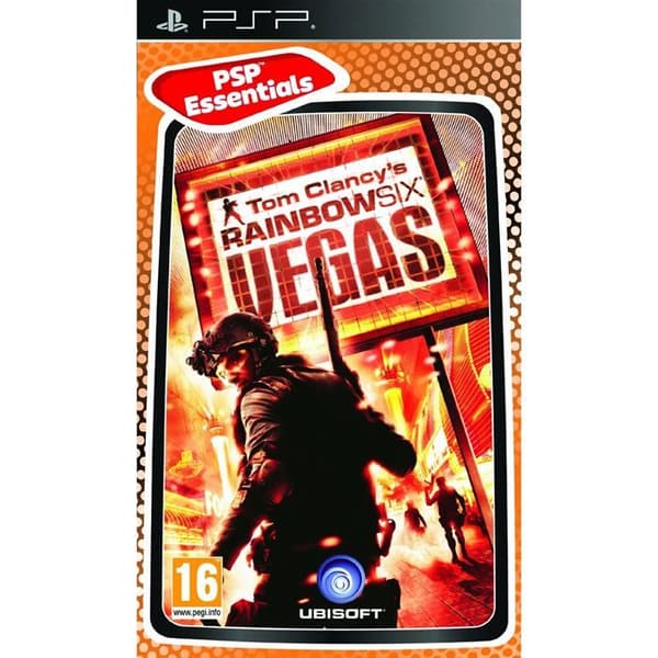 RAINBOW SIX VEGAS ESSENTIALS / PSP-konsolspel