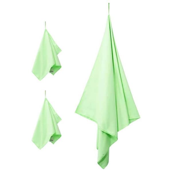 vidaXL Sporthanddukar Set 3 st Grön Polyester och Polyamid 42011503