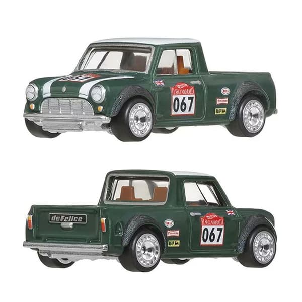 Moris Mini + Austin Mini Pickup 1967 | Hot Wheels Premium Fordon