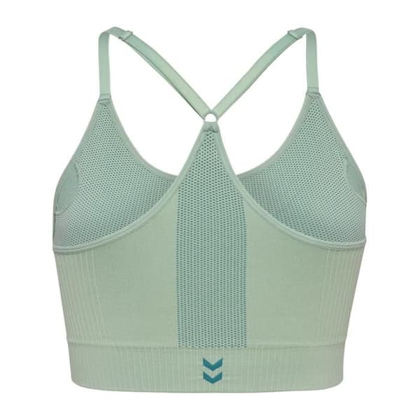 Hummel Hiit vadderad bh för kvinnor - frostgrön