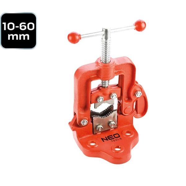 Rörskruvstyp - NEO TOOLS - 02-411 - Gjutjärn - Diameter 10-60 mm - Tänderade käftar