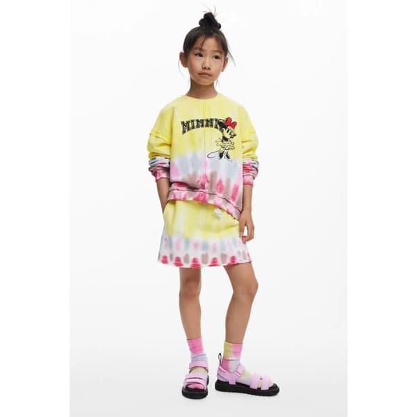 Mini kjol flicka Desigual Tie-Dye