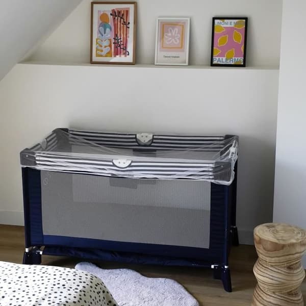THERMOBABY Mjukmyggnät för spjälsängsdelar