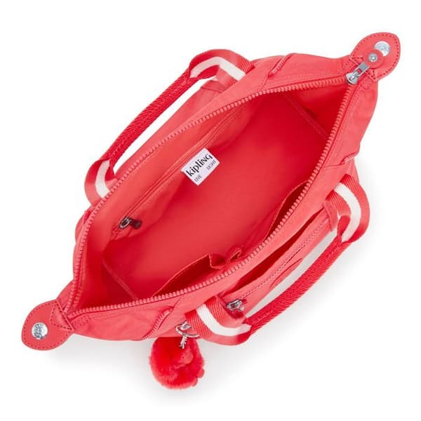 kipling Handväska röd för kvinnor - Basic Eyes Wide Open Art Mini Handväska Escape Red 310641