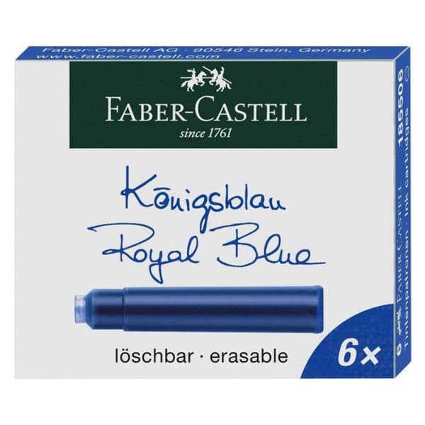 Klassisk bläckpenna - Standard - Kunglig blå - Raderbar - Kulspets - Medium spets