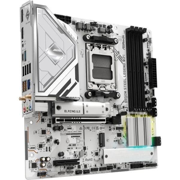 Moderkort - ASROCK - B850M Steel Legend WiFi - Socket AM5 - DDR5 - WiFi 7