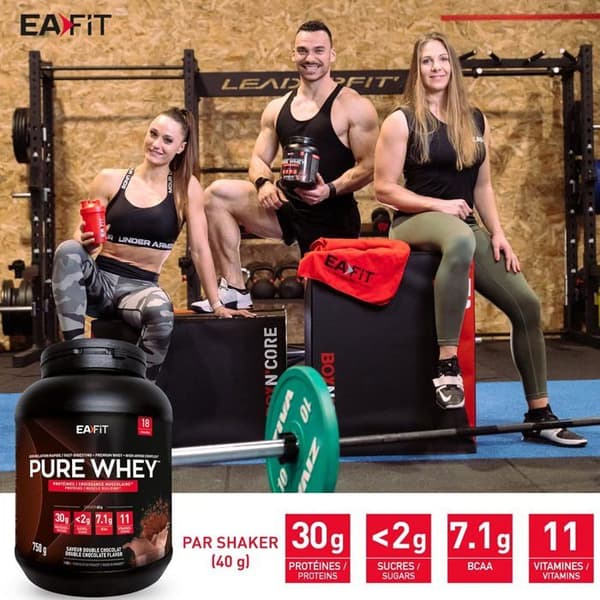 WHEY PROTEIN EAFIT 2,2 kg Choklad/Nöt - 30g Vassleprotein
