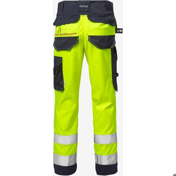 Arbetsbyxor med hög synlighet klass 2 elastiska Fristads 2161 ATHF