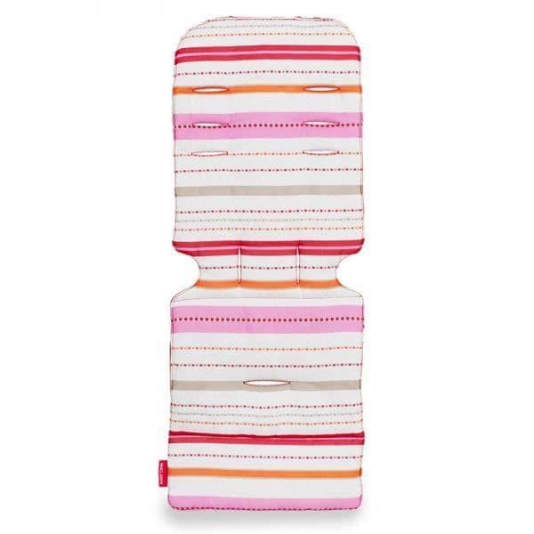 Maclaren Marseille Stripe Rosa Sittmadrass