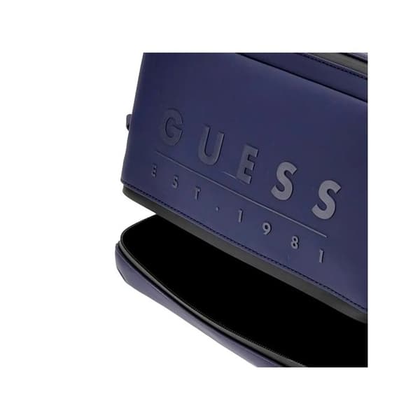 Trousse Guess Man Är 1981 Blå Polyuretan