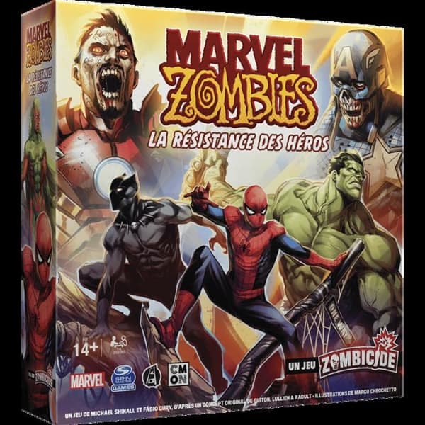 Marvel Zombies - Hjältarnas Motstånd - Brädspel