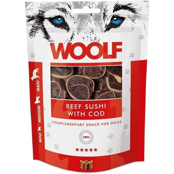 WOOLF | Sushi Kött | 100 G