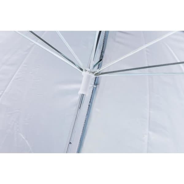 BRESSER BR-BS110 Reflektorparaply svart/silver 110cm