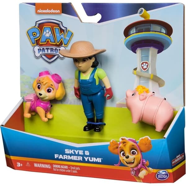 Paw Patrol - Figurer Hjältevalp Core Skye