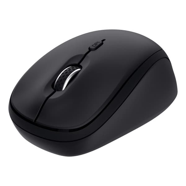 Mus - TRUST - YVI+ - Ergonomisk - Trådlös - Optisk - Hållbar