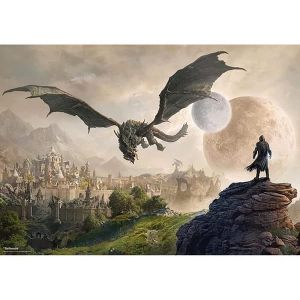 Elder Scrolls: Elsweyr Puzzle - Good Loot - 1000 bitar - Vit