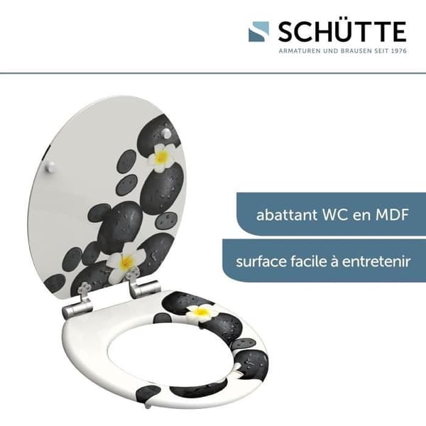 Toalettlock med automatisk sänkning Schütte
