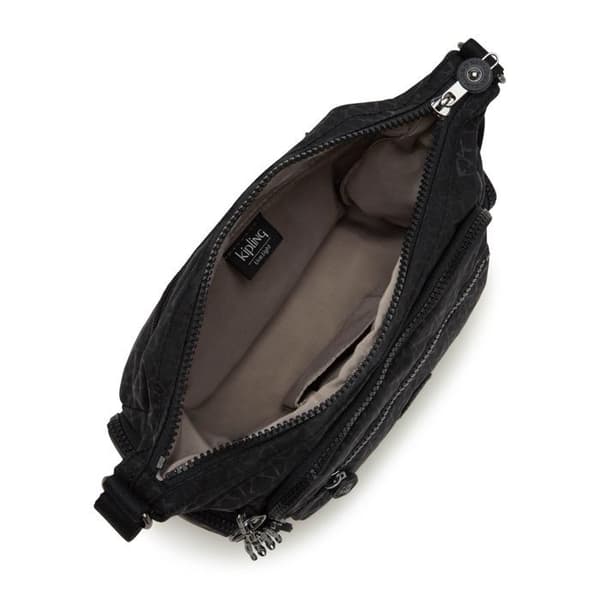 Crossbody axelväska - kipling - Basic Plus Gabbie S - Svart - 100 % polyamid - 28x21x11 cm