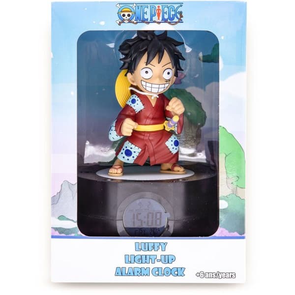 Väckarklocka figur - TEKNOFUN - Wano Kuni Luffy One Piece
