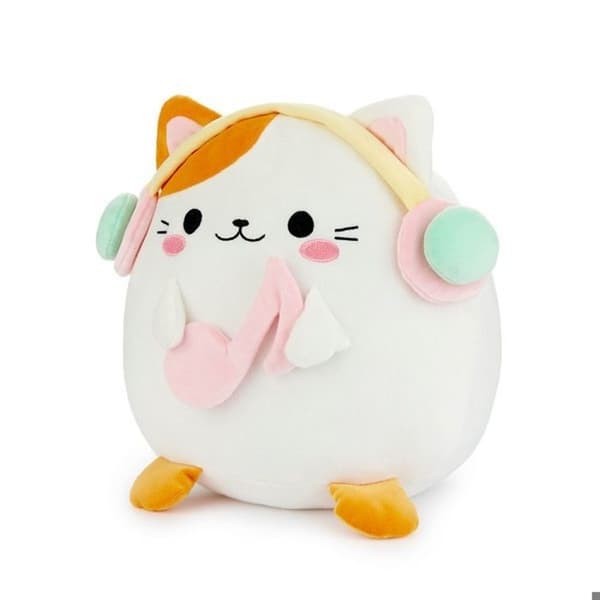 Balvi Fluffy Kawaii Melody kudde i vit polyester 32x25x22 cm