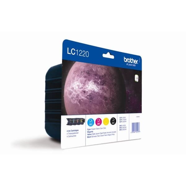 Brother LC1220 Bläckpatroner Multipack Färg