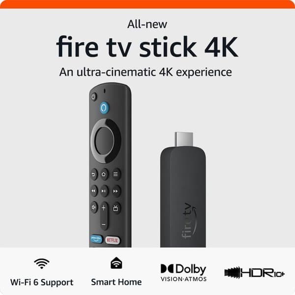 Amazon Fire TV Stick 4K Streaming Media Player (2023 Edition)