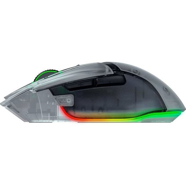 Trådlös mus - RAZER - Basilisk V3 Pro 35K - Phantom White - Edition