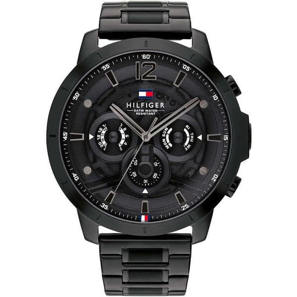 Klocka - Svart Stål - Tommy Hilfiger - 1710494