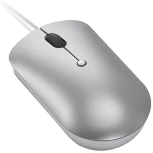 Datormus - LENOVO - 540 - USB-C-kabel - Ambidextrisk design - Justerbar 2400 DPI