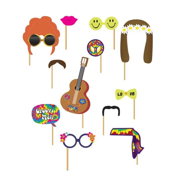 Hippie Photobooth Set