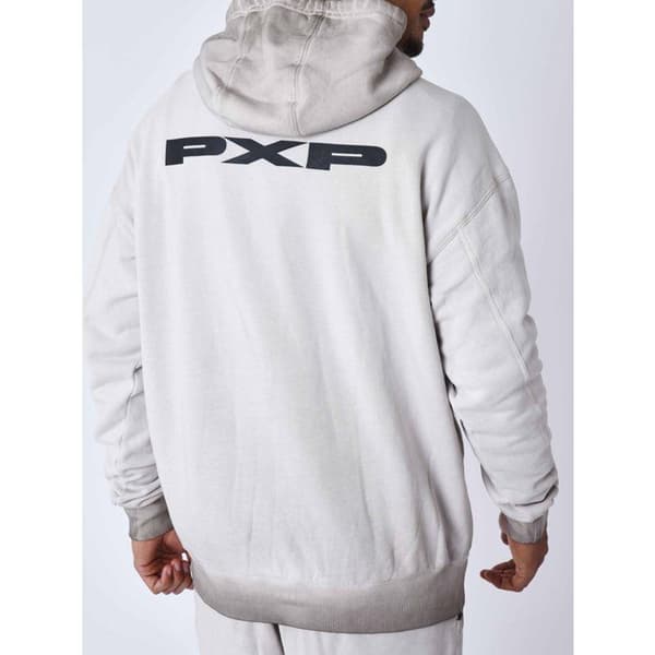 Tvättad Hoodie
