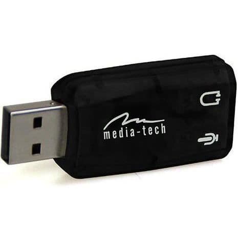 MEDIA-TECH Virtu 5.1 USB-ljudkort - MT5101