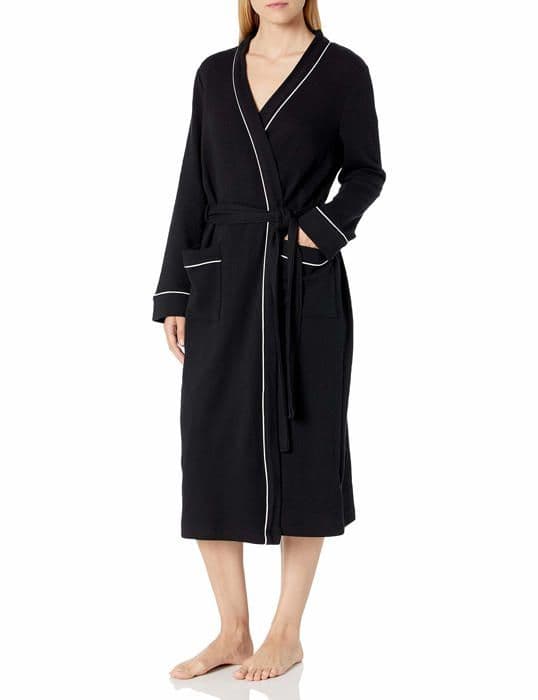 Morgonrock - efter bad (exklusive barnomsorg) Essentials - AE17514404-BLACK-X-Large