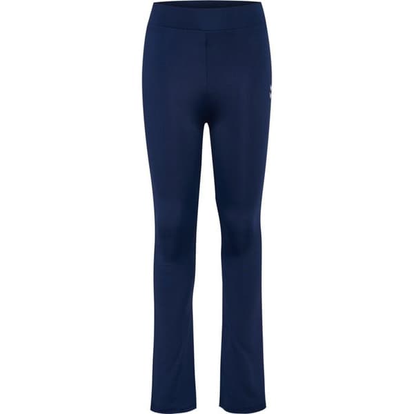 Högmidjade leggings för flickor Hummel - black iris/black iris