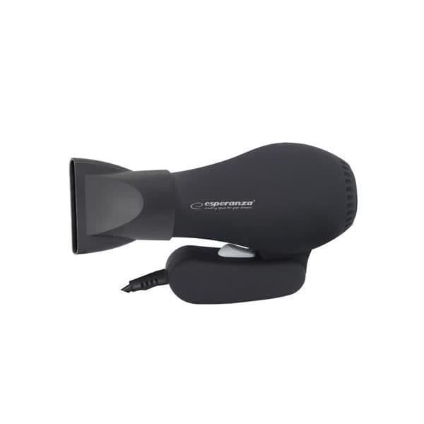 Hårtork - ESPERANZA - EBH003K - 750W - Svart - Fällbar