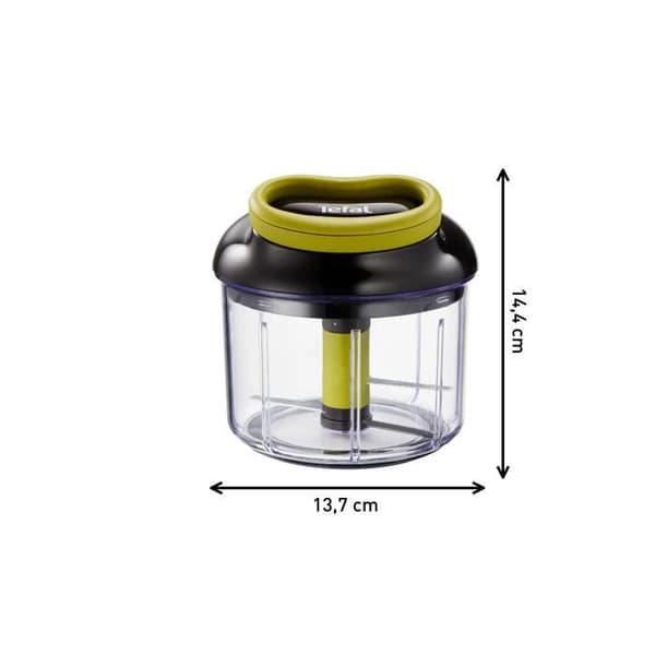 TEFAL Manuell hackare 5 sekunder, hackare set 900ml + iskniven K1321224