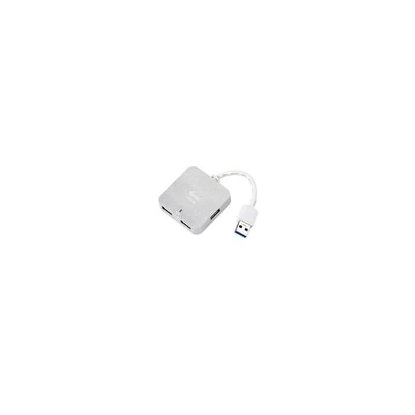 I-tec Metal USB-hubb - 4 USB 3.0-portar - PC, Mac - Grå