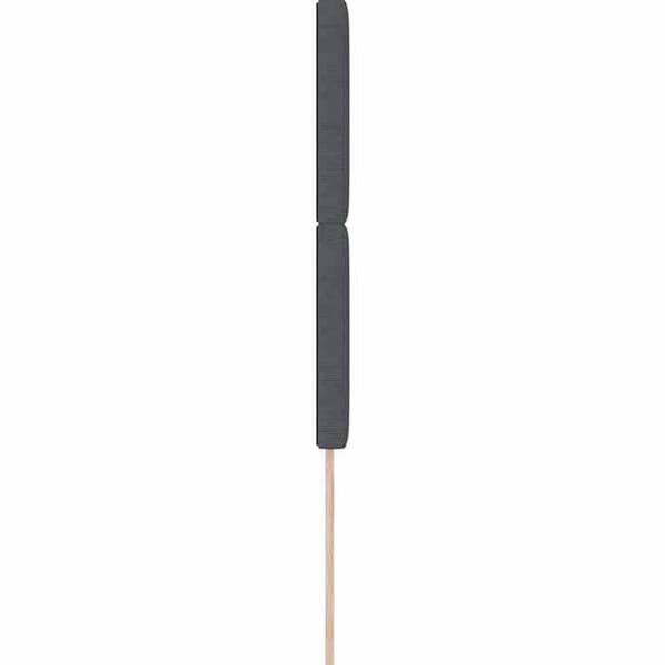 vidaXL Huvudgavel Mörkgrå 90 cm Sammetstyg 3337717