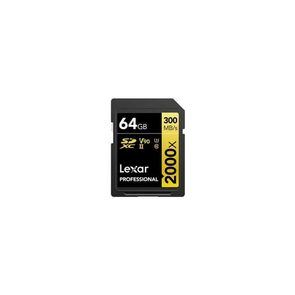 Mémoires flash Lexar LSD2000064G-BNNNG Svart