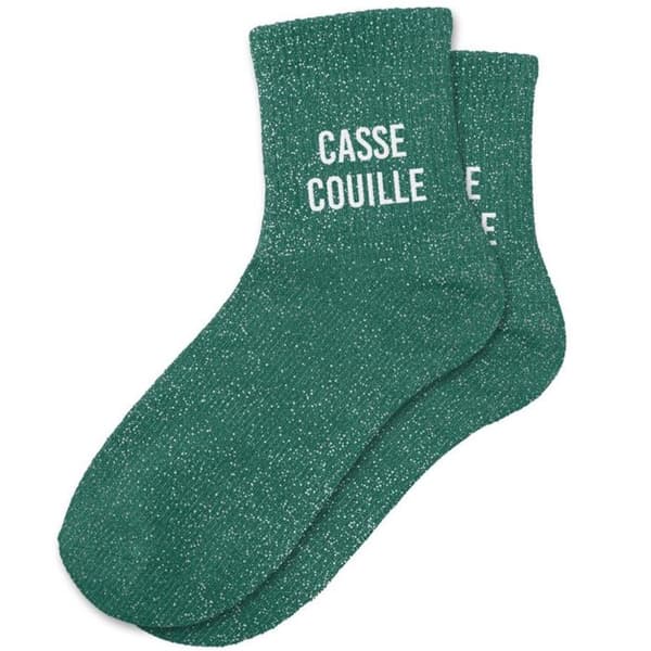 Glittriga Casse Couille-strumpor
