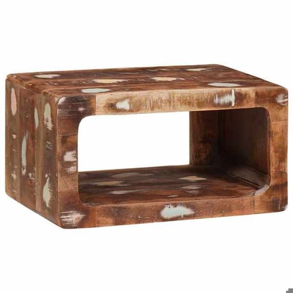 vidaXL Sängbord Brun 45 x 30 x 24 cm Återvunnet Trä Solid 4104578