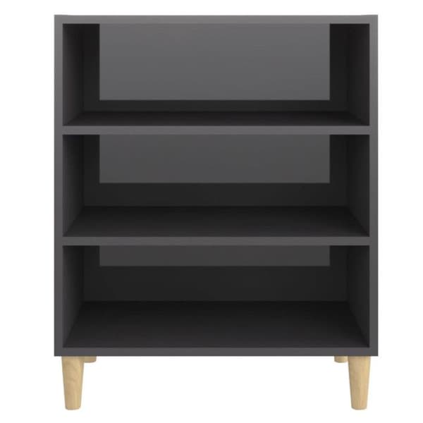vidaXL Sideboard Blank Grå 57x35x70 cm Spånskiva
