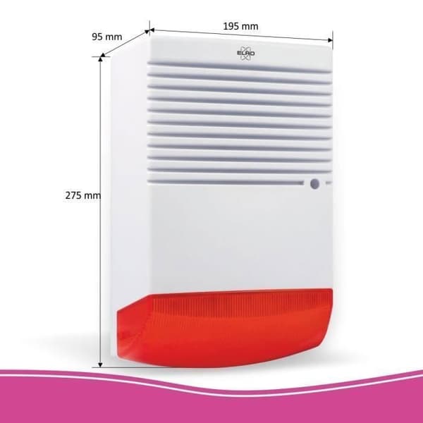 ELRO ADS1F Dummy Alarm med LED-blinkljus - Dummy