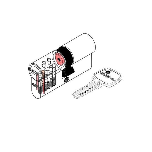 ABUS EC-S Högsäkerhetscylinder 35x35mm