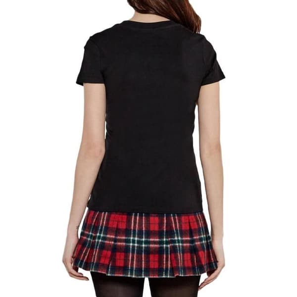 T-shirt Svart Dam Calvin Klein Jeans Gradient