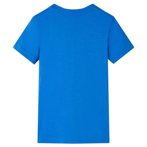 Barn T-shirt blå 92/104/116/128/140