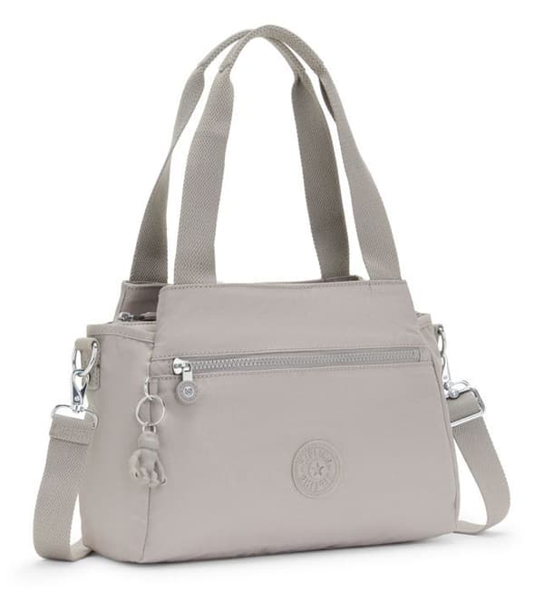kipling Grå axelväska för kvinnor - Basic Elysia Shoulderbag Grå Grå 234588
